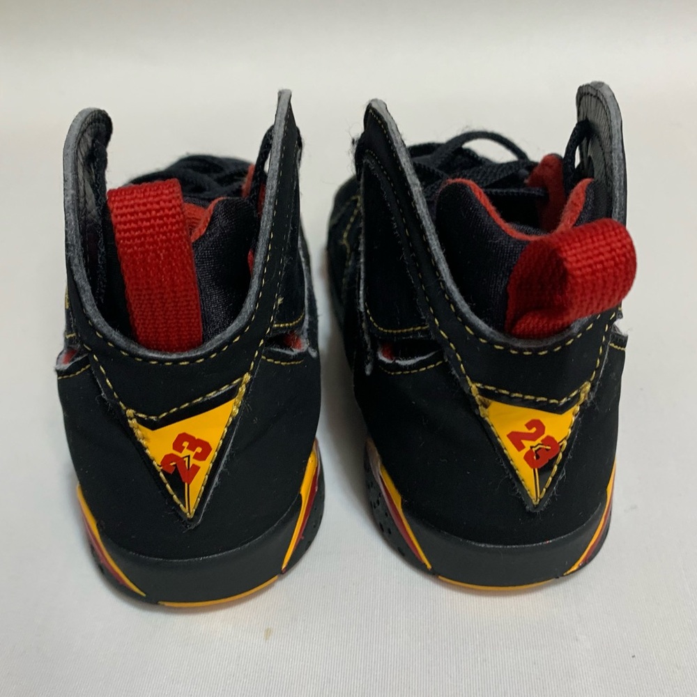 🛍️ AIR JORDAN 7 Retro Citrus Toddler Sneakers - Size 10C - Picture 14 of 16